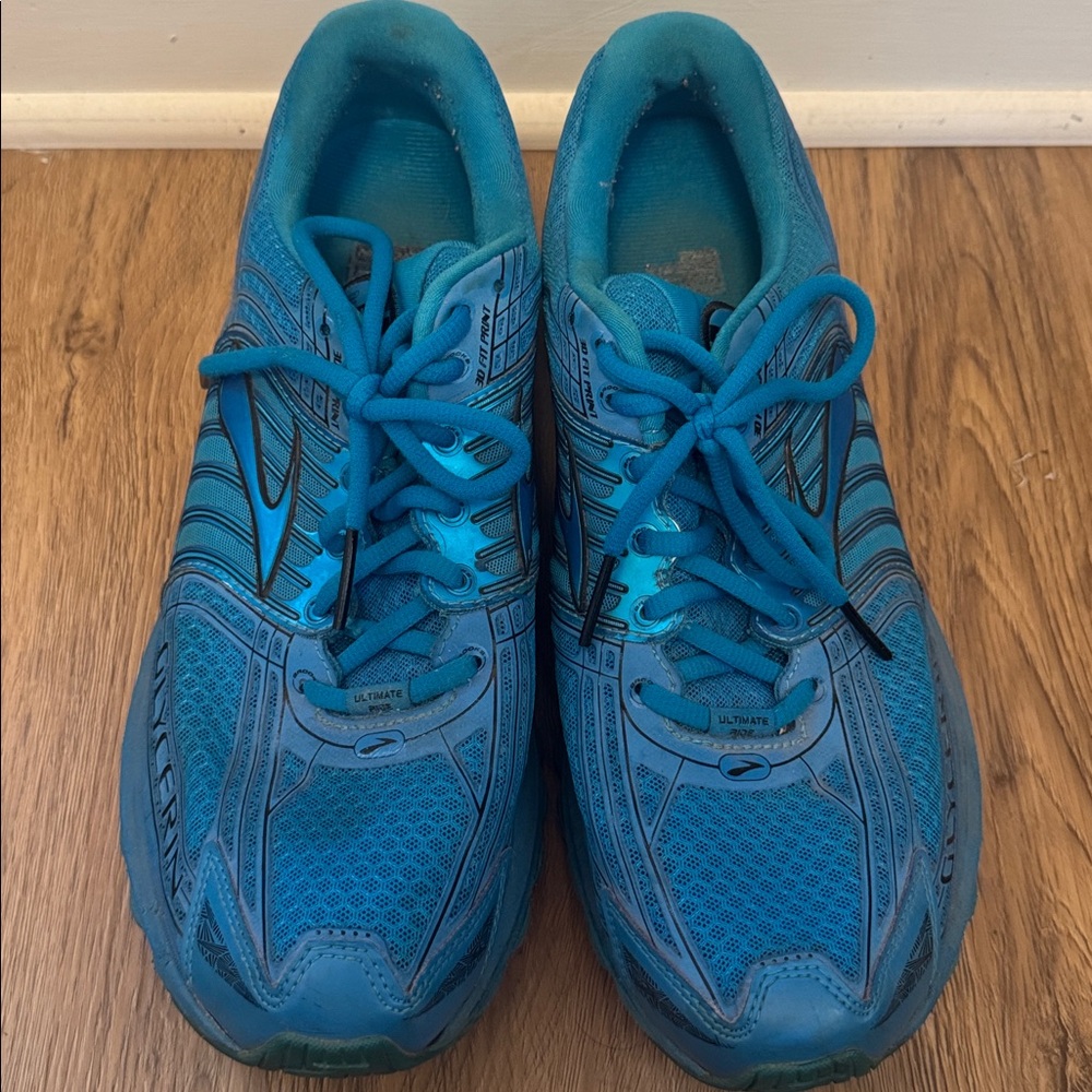 Men’s Brooks Glycerin Methyl Blue Athletic Running Shoes size Size 9.5